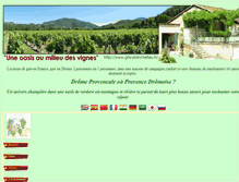 Tablet Screenshot of gite-planchetieu.fr